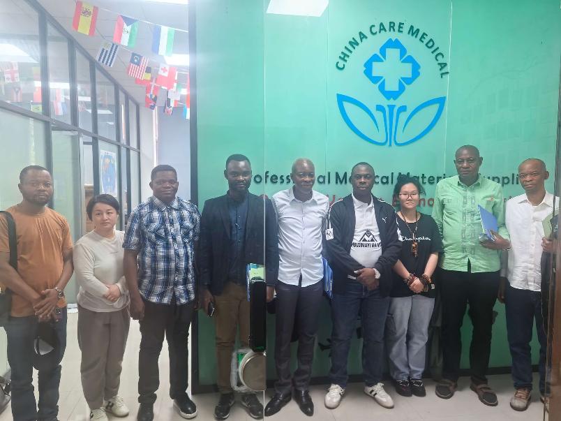 Welcome Delegation of Kasai Oriental from DRC Came to Visit China Care Medical